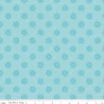 Hollywood Sparkle Medium Dot Aqua