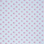 Slipper Roses Rosebud Trellis In Blue **END OF BOLT**