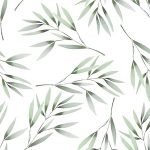 Twiggs On White Digital Print