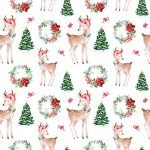 Oh Deer Christmas Digital Print