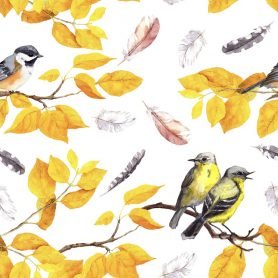 Birds In Autumn