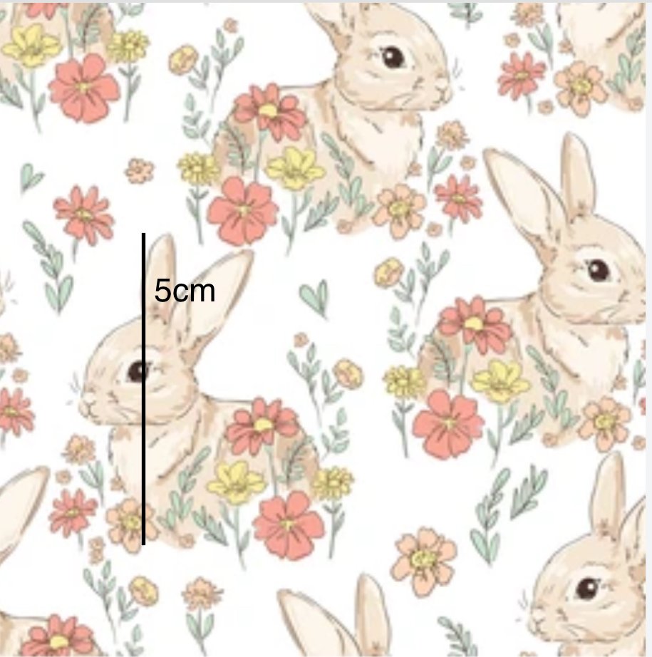 Blooming Bunnies Measurments
