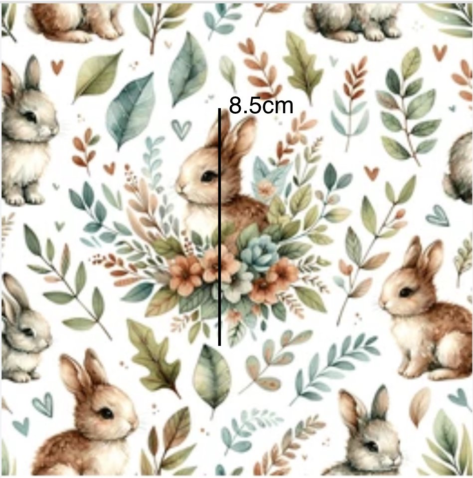 Bunny Garden Measurments