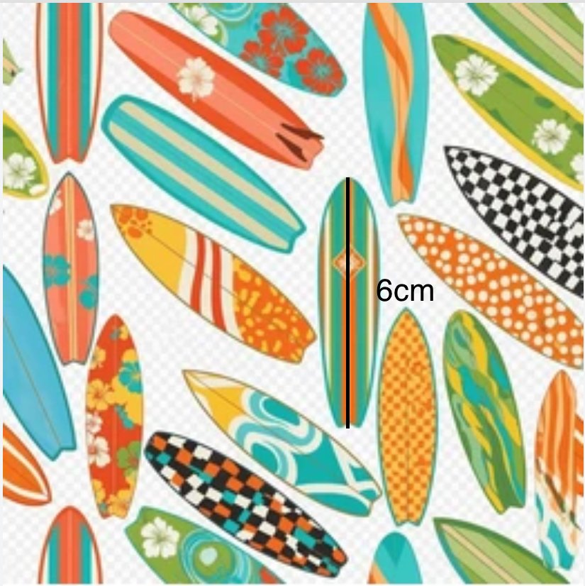 Surf Boards Measurments