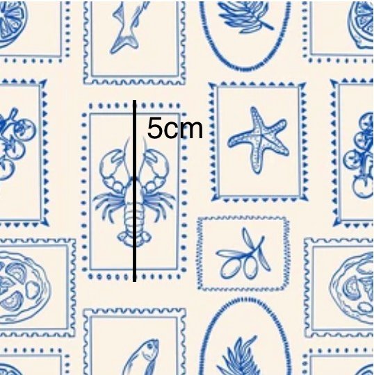 On The Beach Blue Size