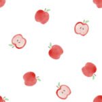 Pre-Order Watercolour Apples White - Original Tile