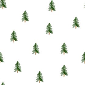 Pre-Order Watercolour Woodland Trees