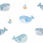 Pre-Order Watercolour Whales