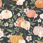Pre-Order Pumpkin Floral Ink