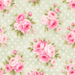 Pre-Order Shabby Chic Cottage Roses In Green