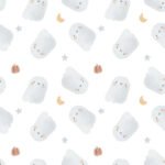 Pre-Order Watercolour Ghosts Halloween