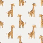 Pre-Order Watercolour Giraffes