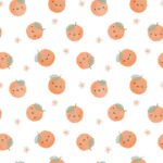 Pre-Order Watercolour Oranges Cream