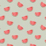 Pre-Order Cute Watercolour Watermelons Green