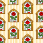 Pre-Order Stained Glass Windows With Roses