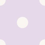 Pre - Order Lavender and White Polkadot