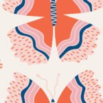 Pre-Order Flutterby Butterfly White And Red