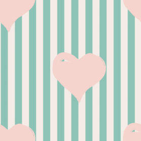 Pre-Order Heart Stripes In Mint