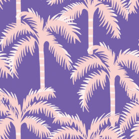Pre-Order Neon Palms Purple