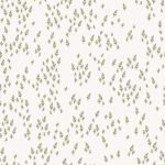 Pre-Order Falling Leaves in Green on Off White