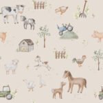 Pre-Order On The Farm In Ecru