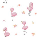 Pre-Order Pink Flamingo In White