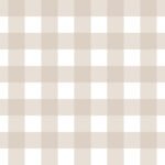 Pre-Order Big Gingham in Beige