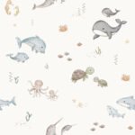 Pre-Order Sea Animals In Off White