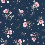 Pre-Order Floral Eliana in Navy