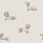 Pre-Order Dachshund In Ecru