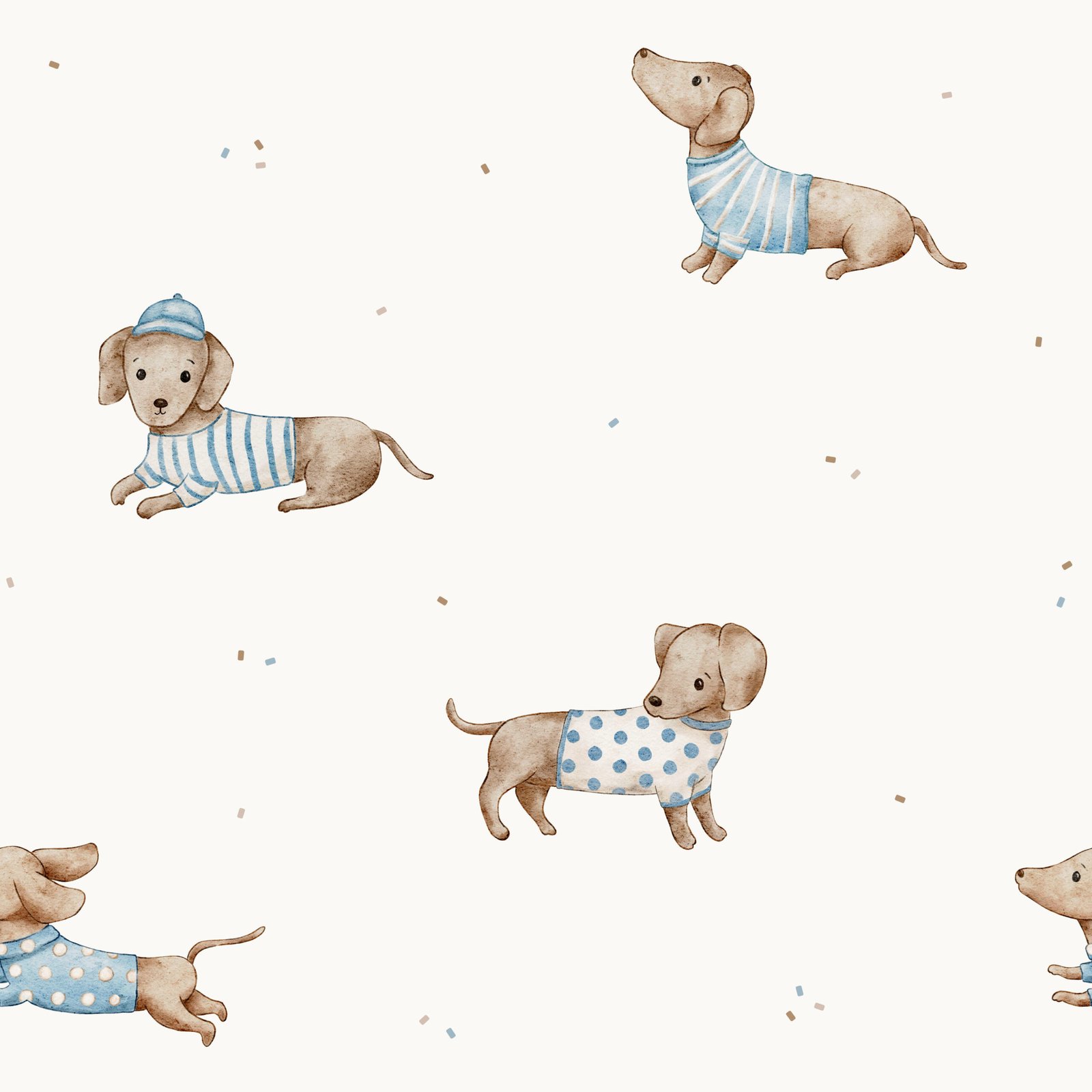 387-DachshundBluePullover-OffWhite-30x30cm.jpg