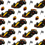 Pre-Order Black Formula 1 Car In white