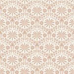Pre-Order Country Floral Scallop Brown