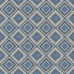 Pre-Order Diamond Pattern in Blue and Yellow