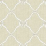 Pre-Order Bows and Ribbons Hand Drawn Linen Texture in Yellow