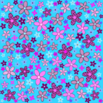 Pre-Order Flower Patch Blue.