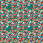 Pre-Order Blue Green Teal Ice Cream Hearts