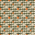 Pre-Order Green Plaid Oranges