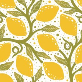 Pre-Order Mediterranean Lemon Green And Yellow