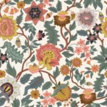 Pre-Order Historic Traditional Italian Villa Florals Sage Mustard Coral Ivory