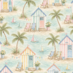Pre-Order Beach Huts And Sailboats