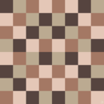 Pre-Order Festive Holiday Checkerboard Cozy Christmas Baking - Mocha