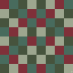 Pre-Order Festive Holiday Checkerboard Cozy Christmas Baking
