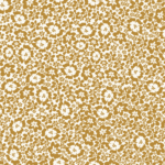 Pre-Order Scandinavian Dense Ditsy Folk Daisy Botanical Florals Ivory Mustard Yellow