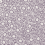 Pre-Order Scandinavian Dense Ditsy Folk Daisy Botanical Florals Ivory Lavender Purple
