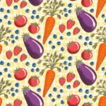 Pre-Order Farmer's Market Vegetables Fruits Farm Life Hero Print