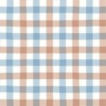 Pre-Order Picnic Gingham Classic Plaid Check Tablecloth Blue Salmon Pink