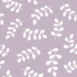 Pre-Order Coastal Marine Plants Minimal Scattered Seaweed Lilac