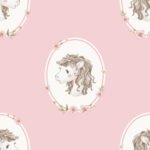 Pre-Order Amber Horse in Blush Solid