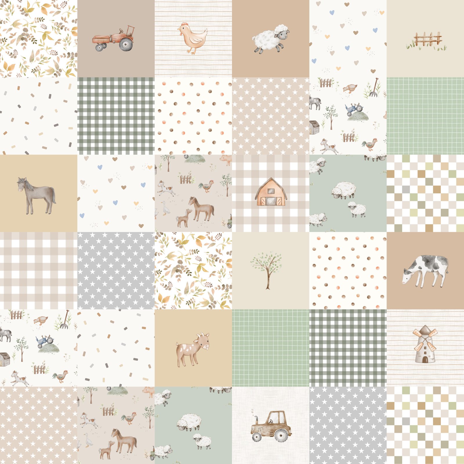415-CheaterQuilt-Farm-TanGreen-60x60cm.jpg